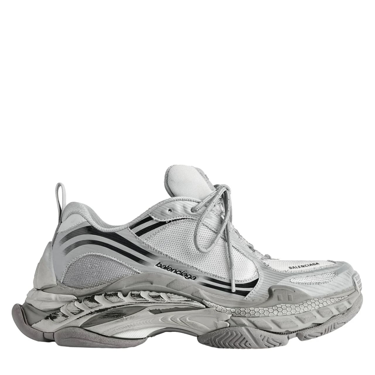 Balenciaga Triple S.2 Sneakers in Gradient Grey