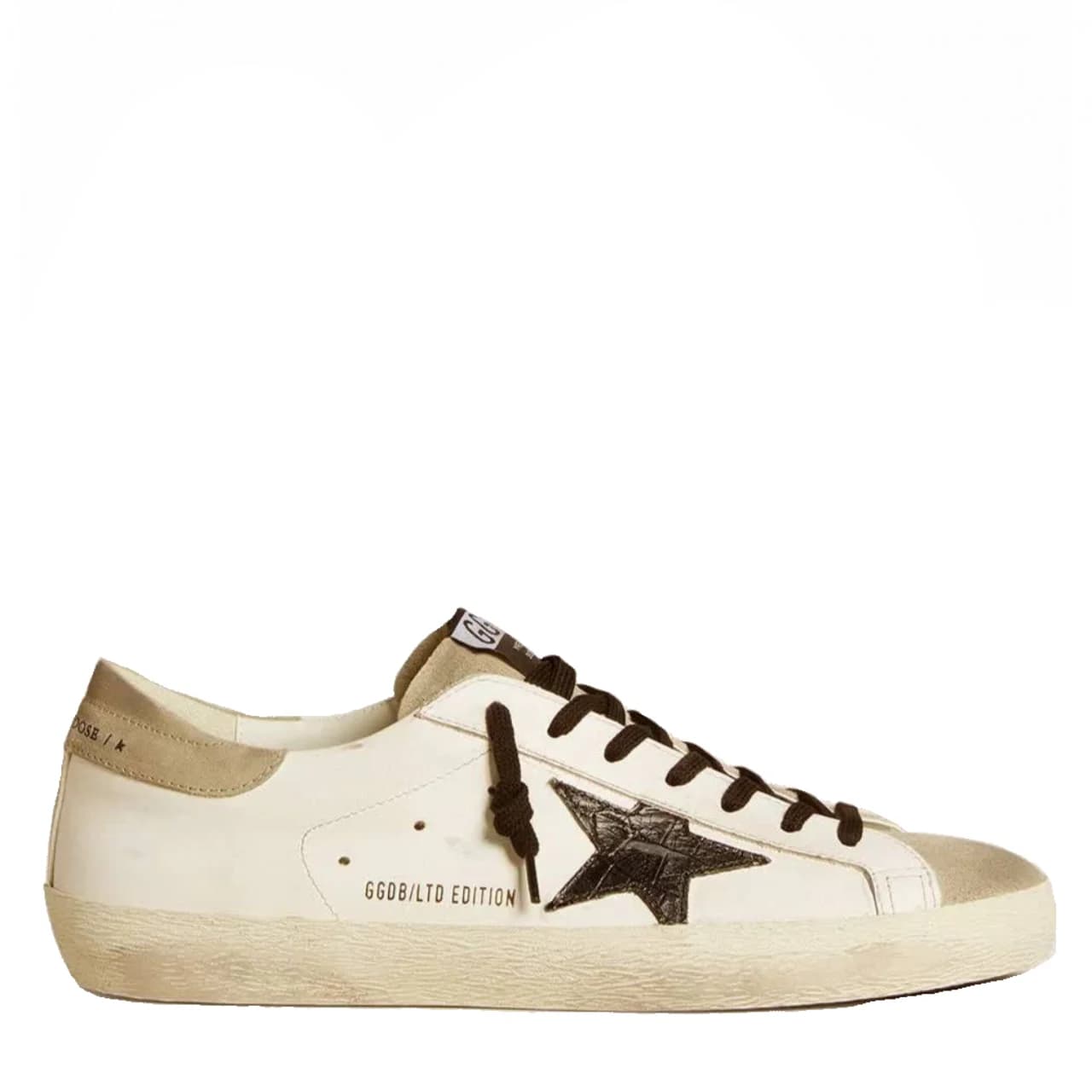 Super-Star Men's Black Croc-Print Star, фото 1
