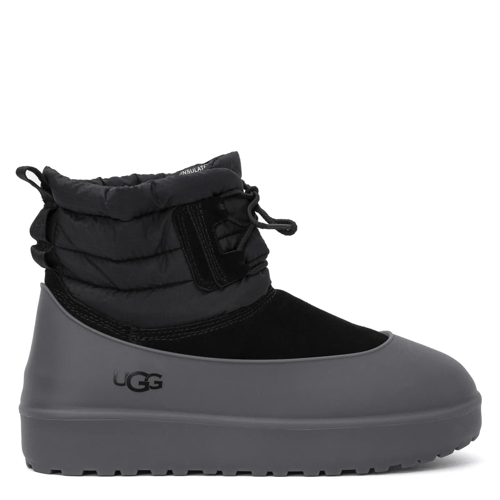 Classic Mini Lace-Up Weather Black