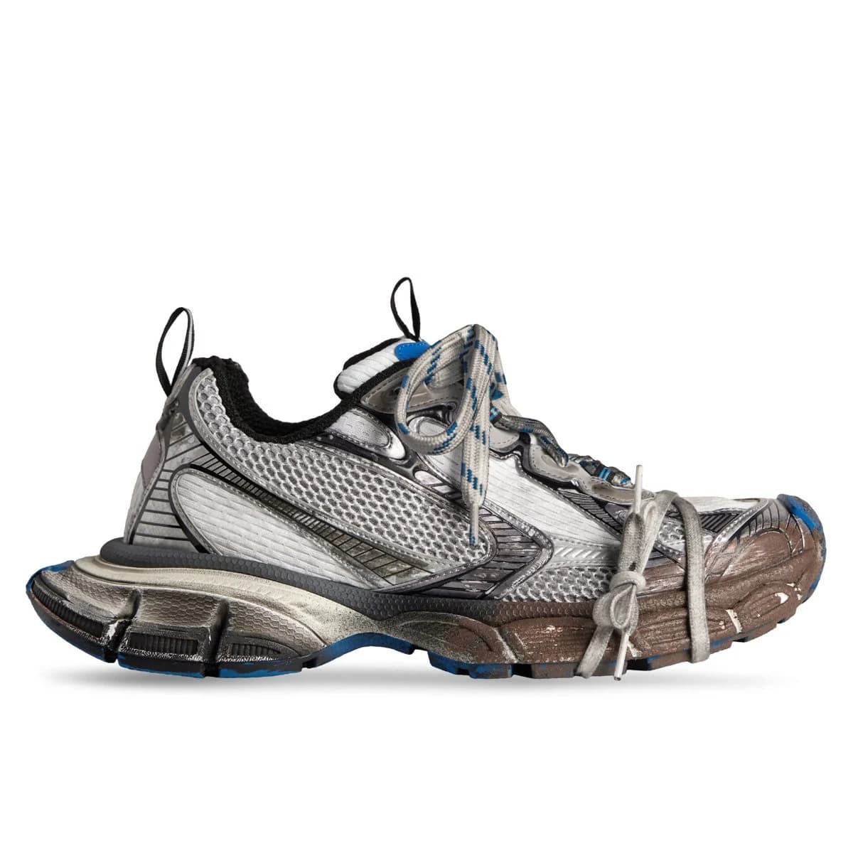 Balenciaga 3XL Sneaker Worn-Out - Dark Grey Blue