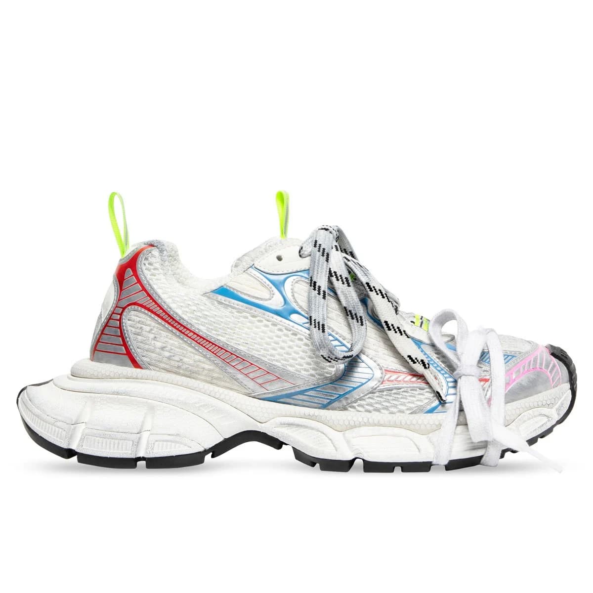 Balenciaga 3XL Sneaker Worn-Out - White Blue Red