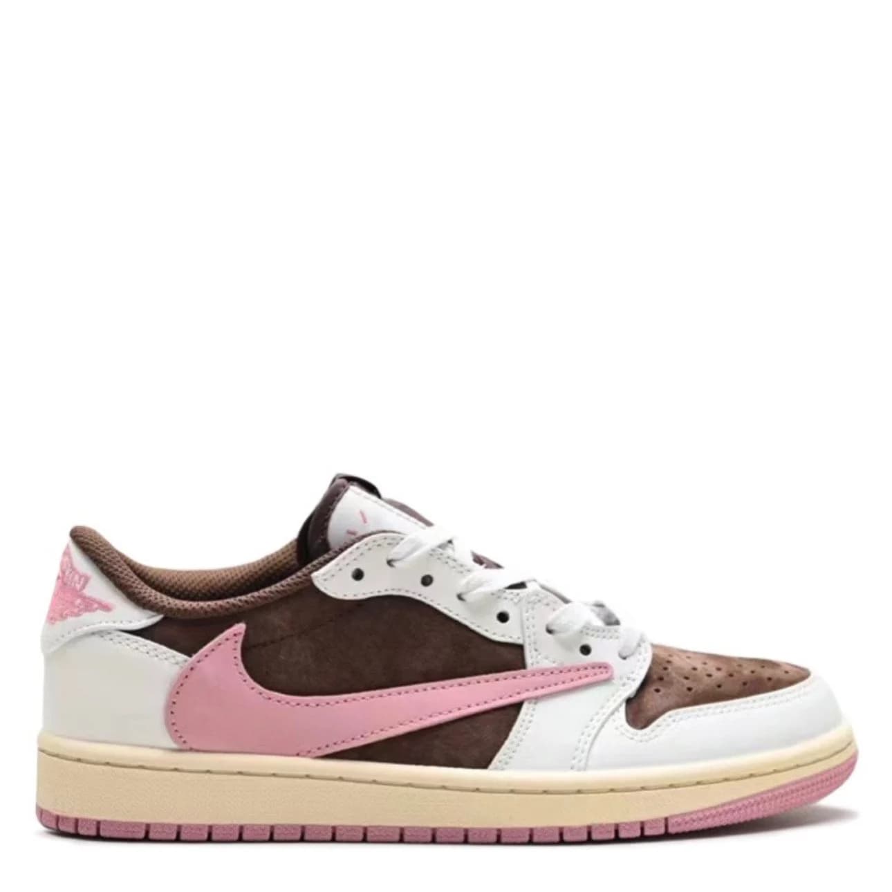 Travis Scott x Air Jordan 1 Pink Oxford