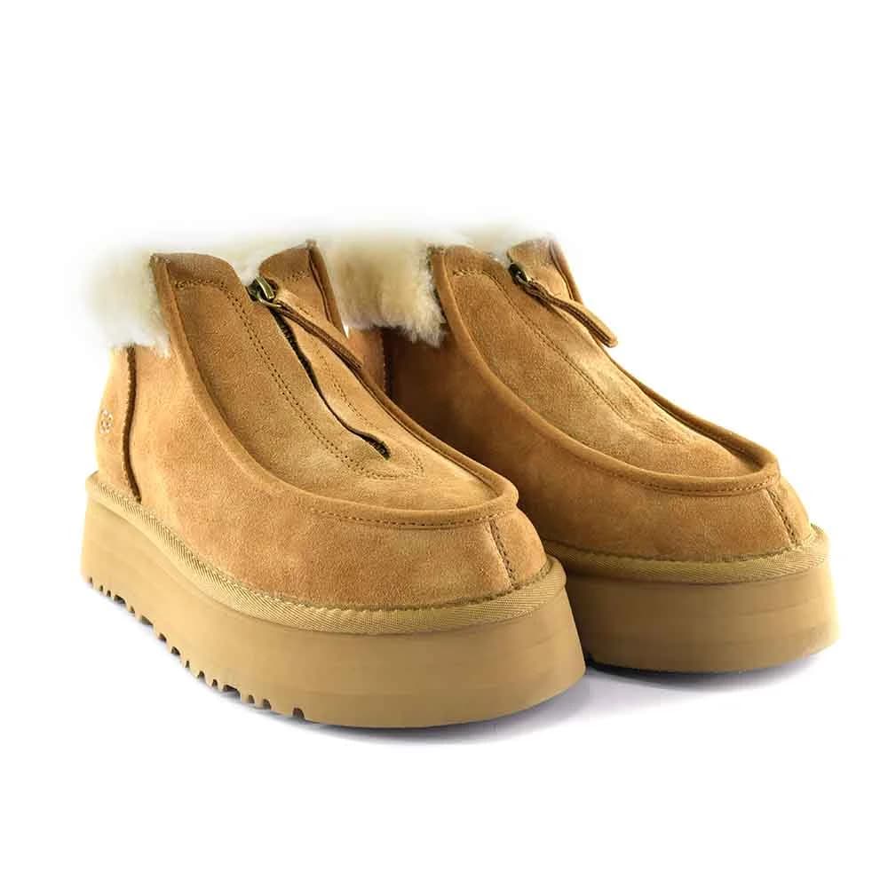 Funkette Boot Chestnut