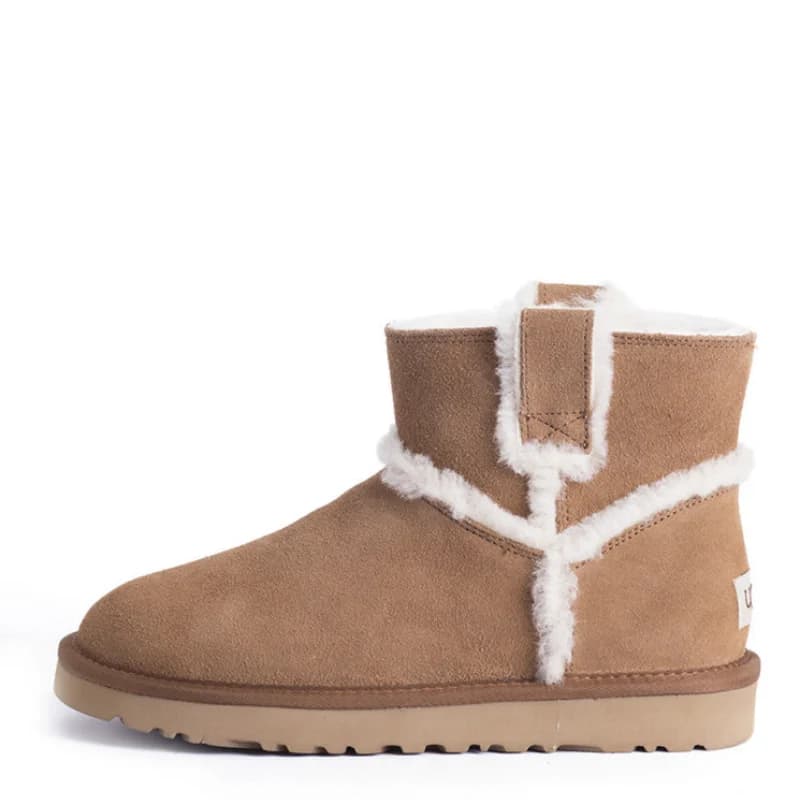 Mini Spill Seam Boots Chestnut