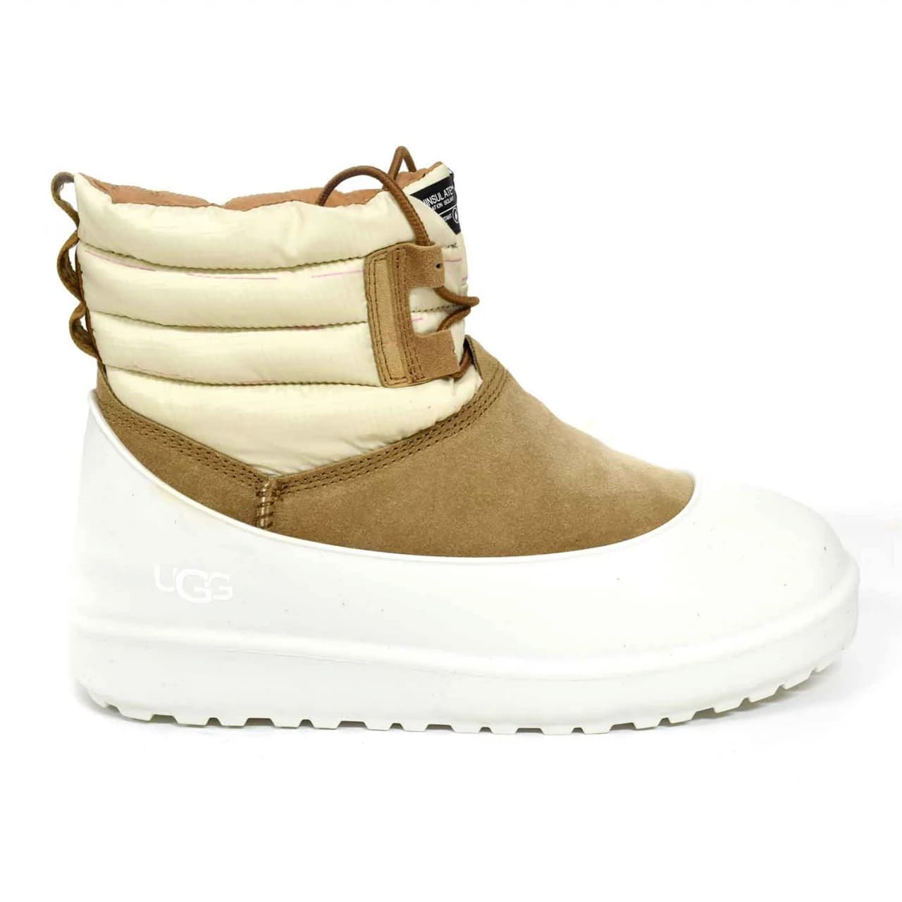 Classic Mini Lace-Up Weather Chestnut White Cap, фото 1